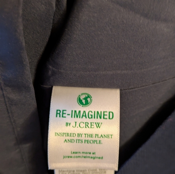 J. Crew Navy Sheath Dress w/ Waist Tabs NWT 12 - Picture 9 of 10